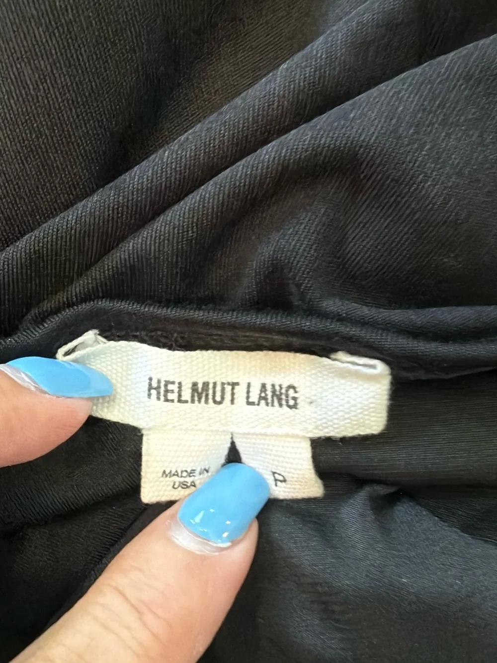 Helmut Lang minimalist luxury